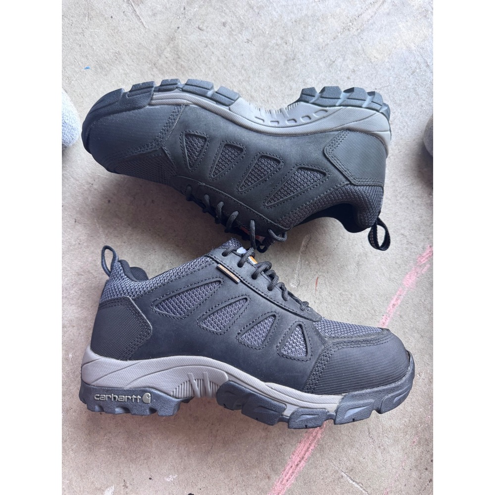 Carhartt Mens Lightweight Waterproof Hiker Work Shoes Black Grey CM03181 Size 8